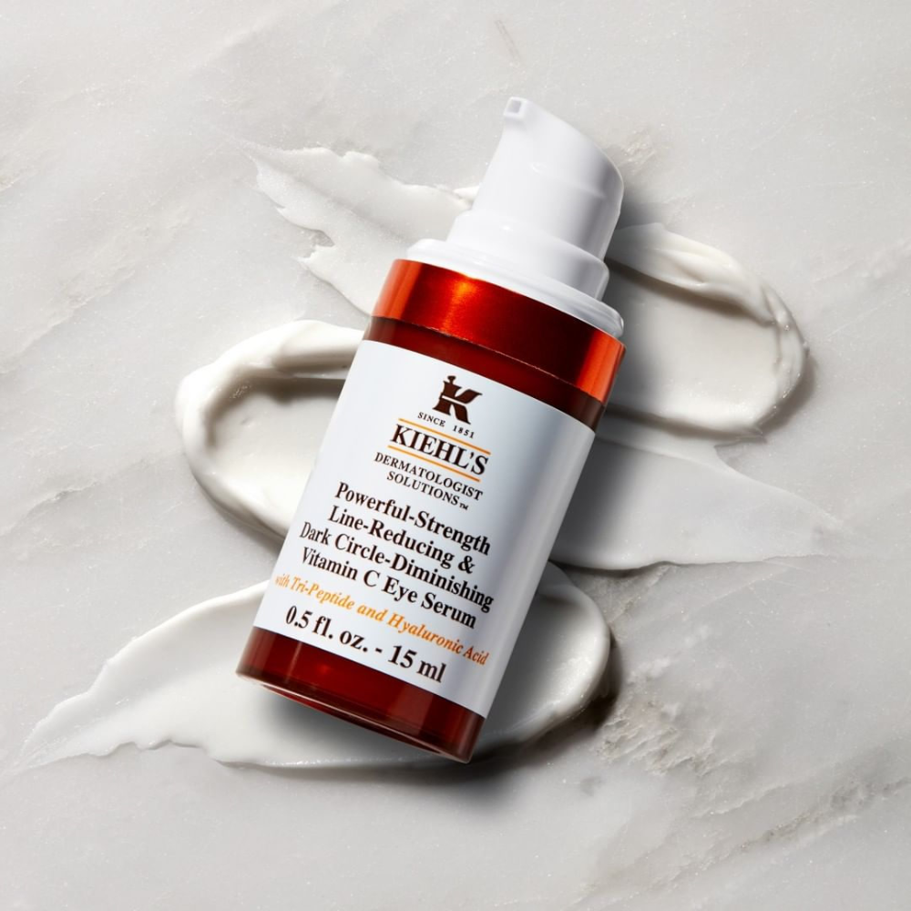 Kiehl's Powerful-Strength Line-Reducing & Dark Circle-Diminishing Vitamin C Eye Serum 15mL