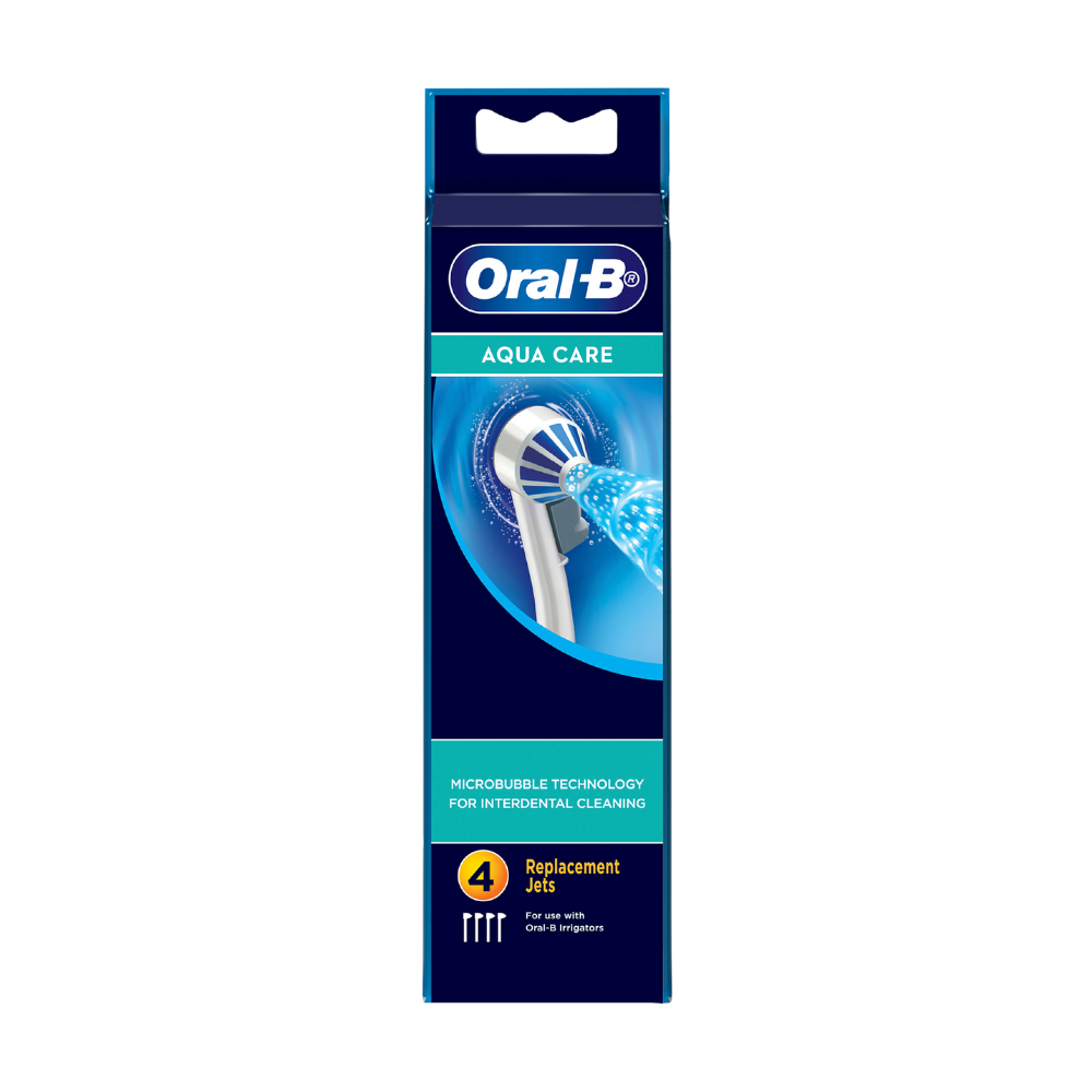 2 x Oral-B Irrigator AquaCare Replacement Jets 4Pk