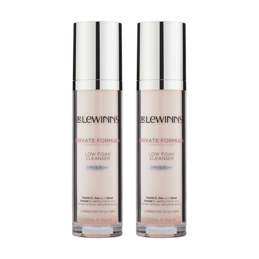 2 x Dr LeWinn's Day & Night Low Foam Cleanser 120mL