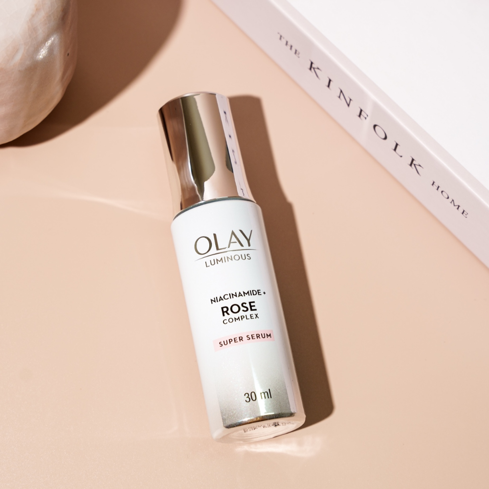 2 x Olay Luminous Niacinamide + Rose Complex Super Serum 30mL