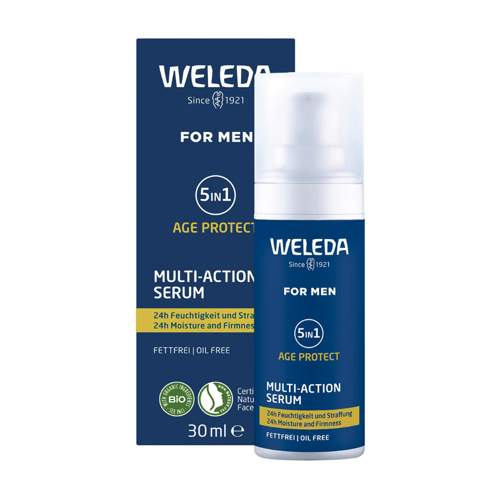 2 x Weleda Men 5 in 1 Multi-Action Serum 30mL