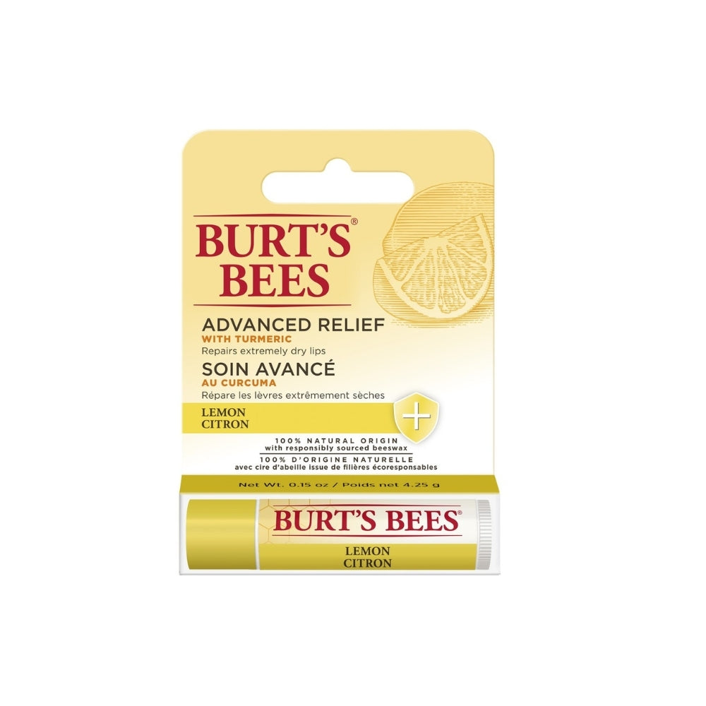 Burt's Bees Advanced Relief Lemon Lip Balm 4.25g