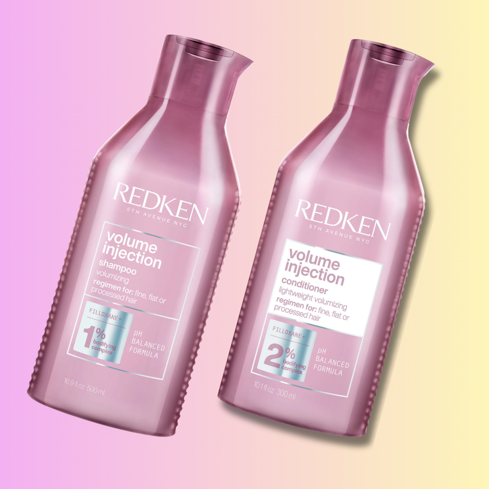 Redken Volume Injection Shampoo & Conditioner 300mL Duo