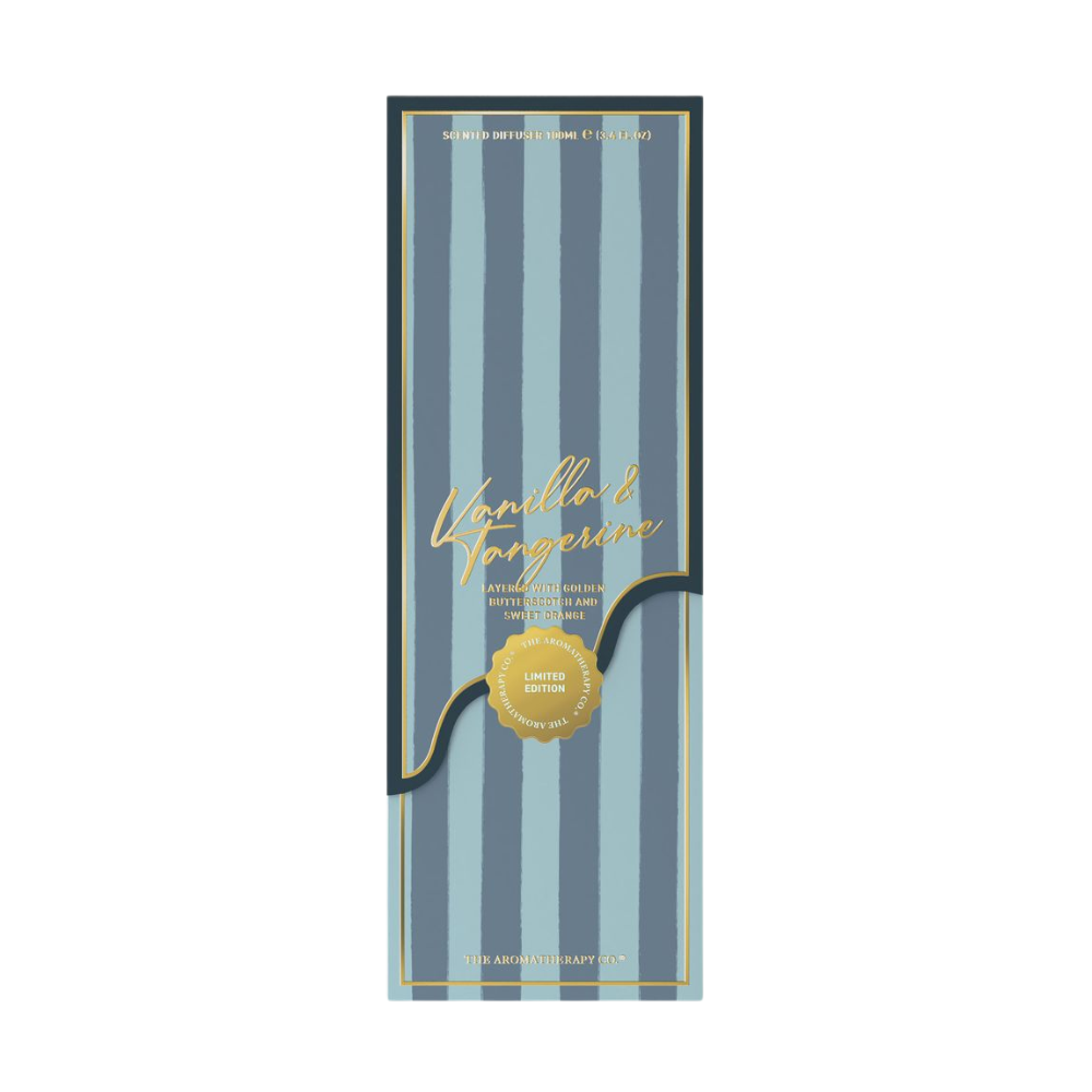 The Aromatherapy Co. Vanilla & Tangerine Festive Diffuser 100mL