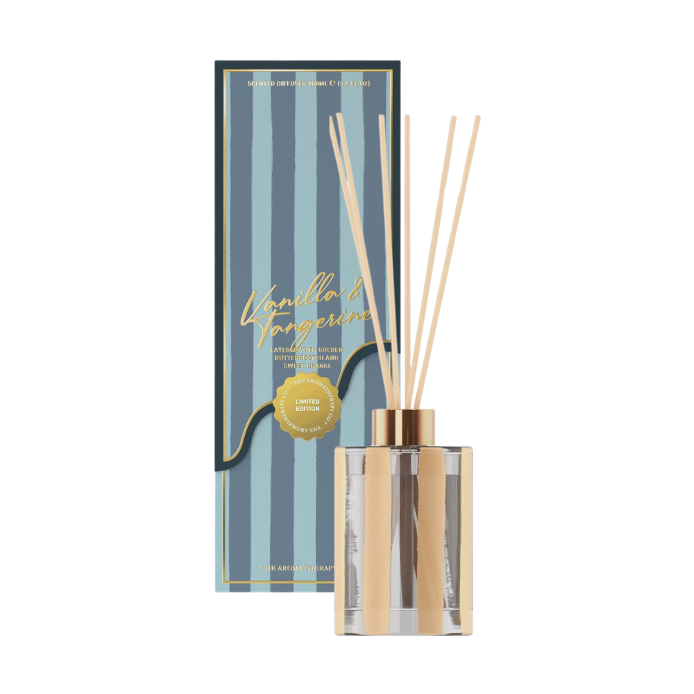 The Aromatherapy Co. Vanilla & Tangerine Festive Diffuser 100mL