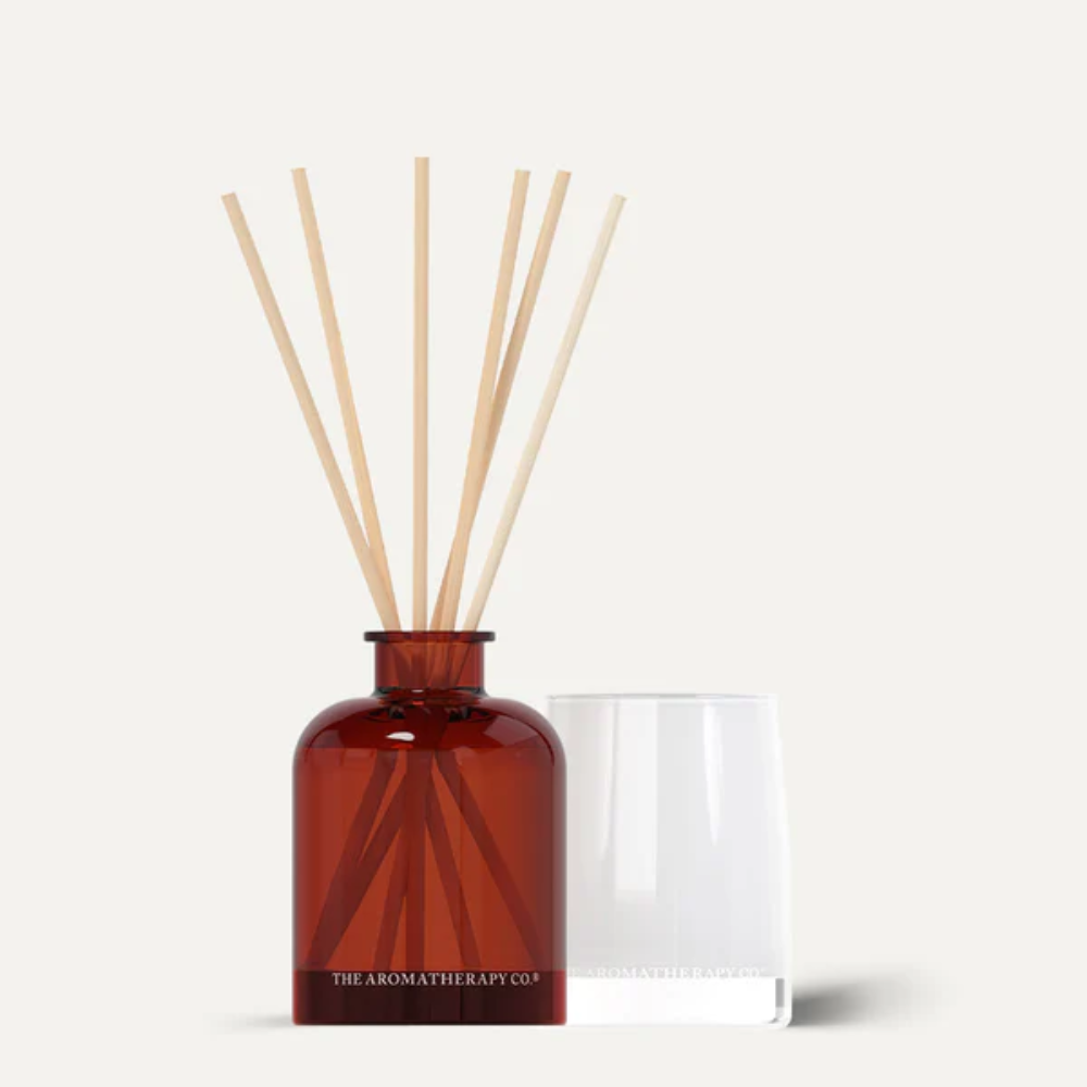 The Aromatherapy Co. Therapy Mini Candle & Diffuser Gift Set - Peony & Petitgrain