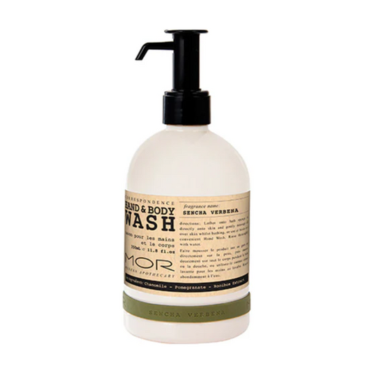 MOR Boutique Correspondence Hand & Body Wash 350mL - Sencha Verbena