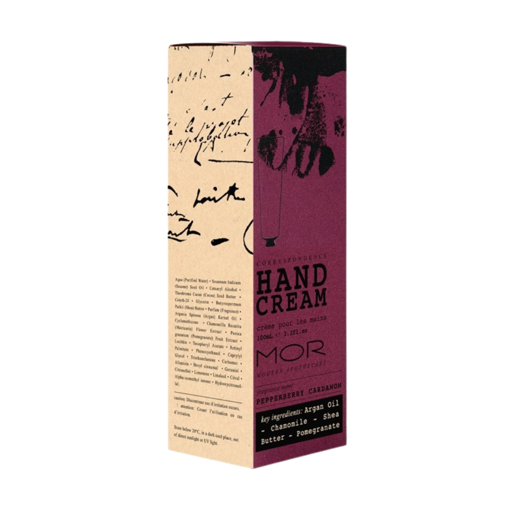 MOR Boutique Correspondence Hand Cream 100mL - Pepperberry Cardamom