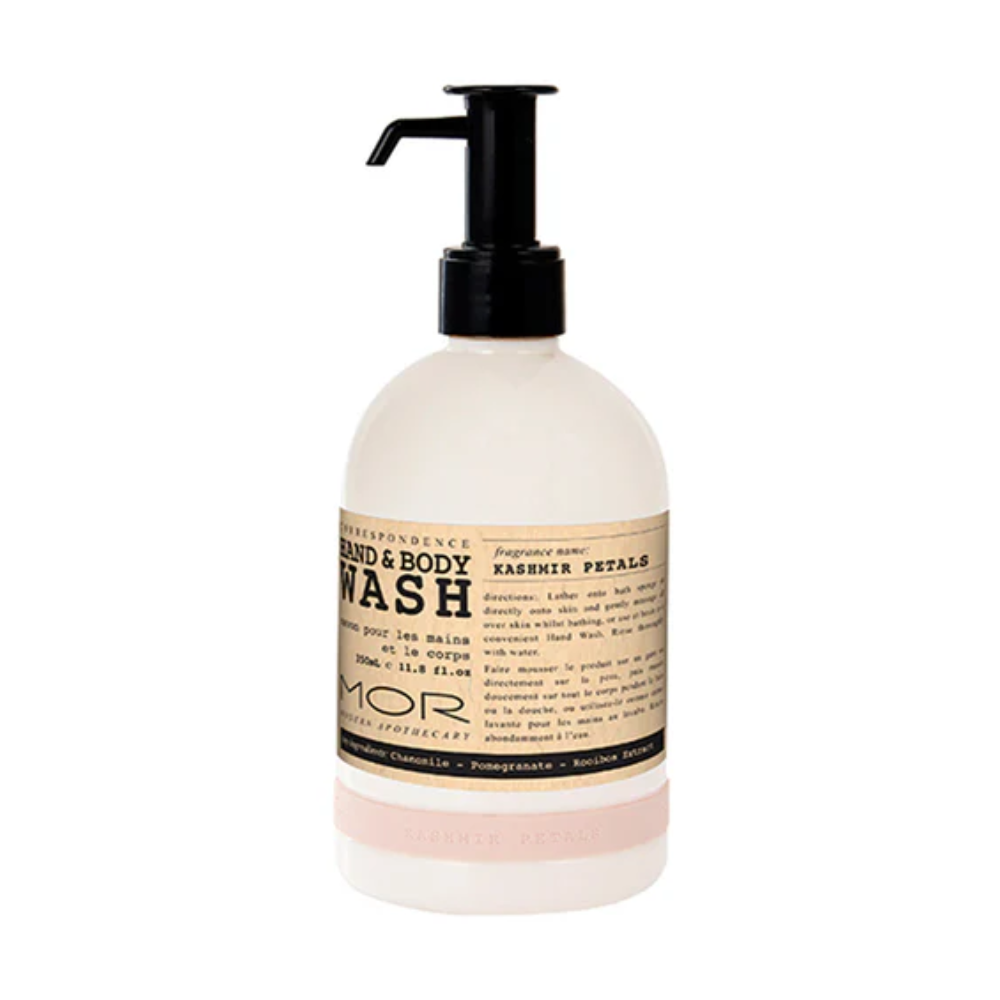 3 x MOR Boutique Correspondence Hand & Body Wash 350mL - Kashmir Petals