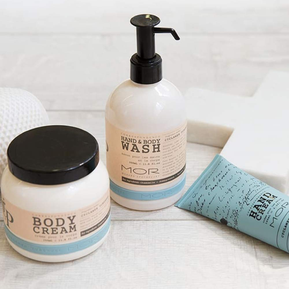 3 x MOR Boutique Correspondence Hand & Body Wash 350mL - Kashmir Petals