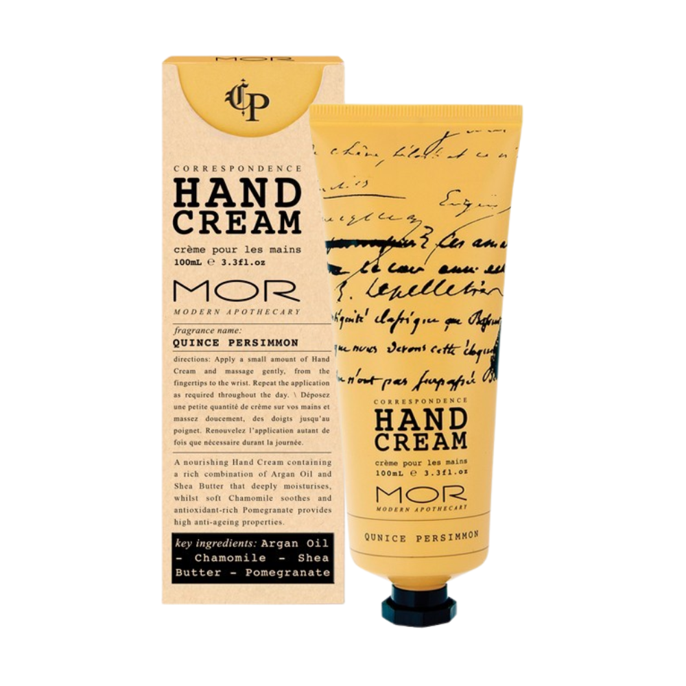 3 x MOR Boutique Correspondence Hand Cream 100mL - Quince Persimmon