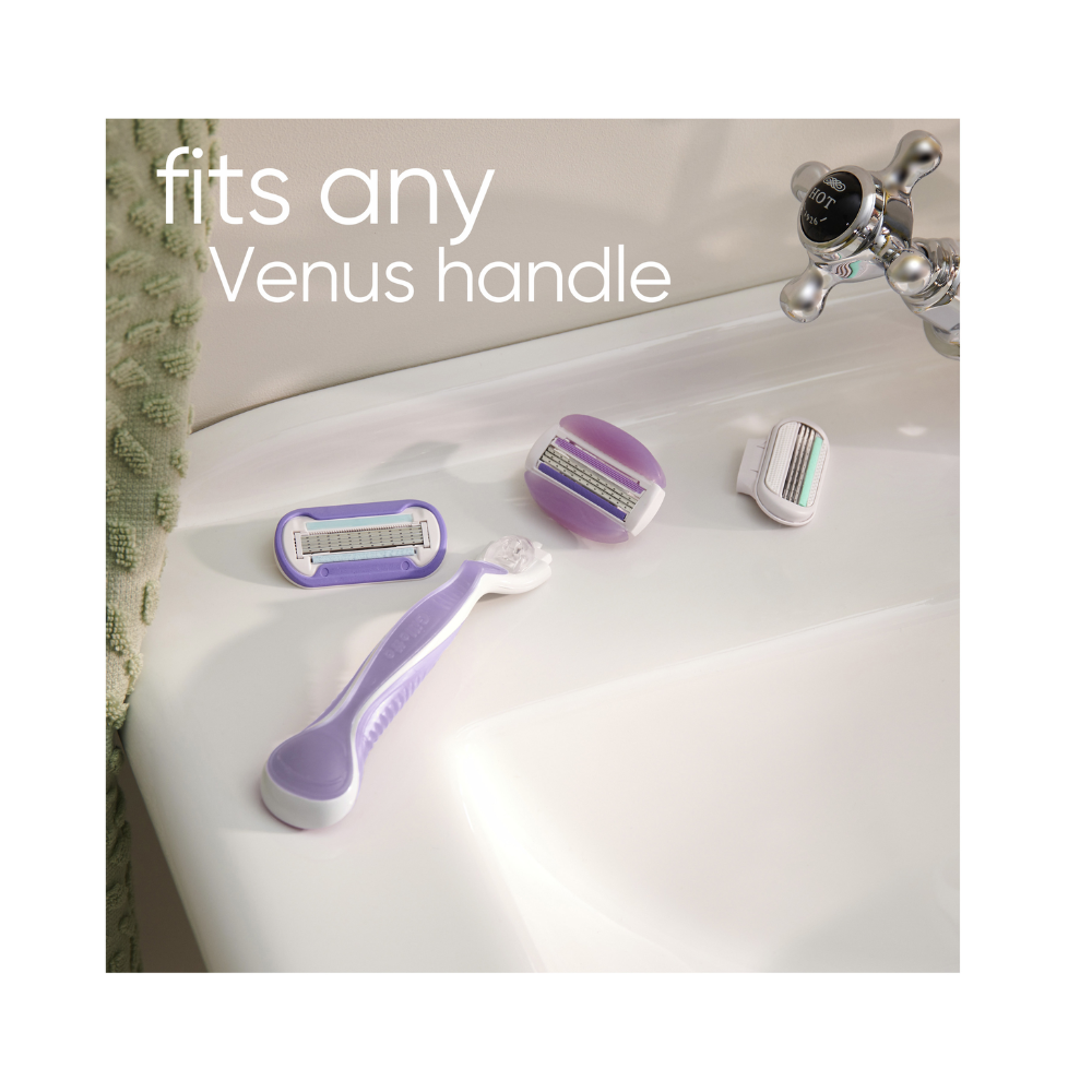Gillette Venus Comfortglide Freesia Razor + 1 Refill Blade