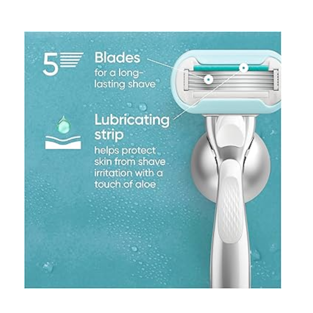 Gillette Venus Deluxe Smooth Sensitive Blade Refill 4 Pack