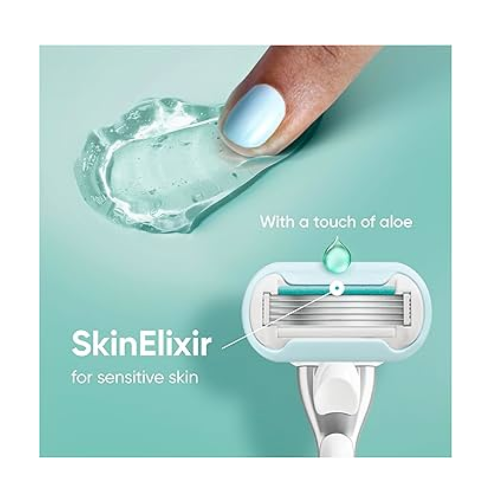 Gillette Venus Deluxe Smooth Sensitive Razor + 2 Refill Blades