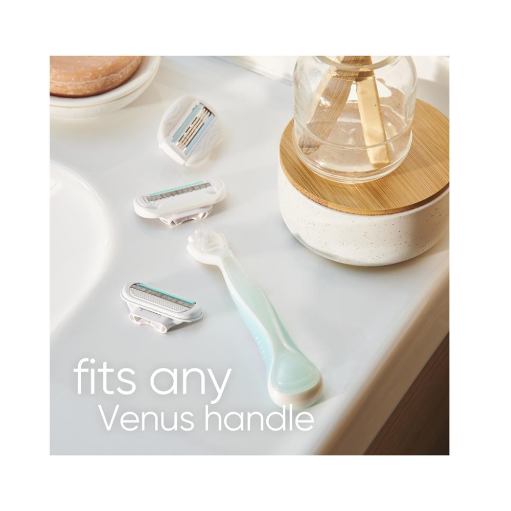 Gillette Venus Deluxe Smooth Sensitive Razor + 6 Refill Blades
