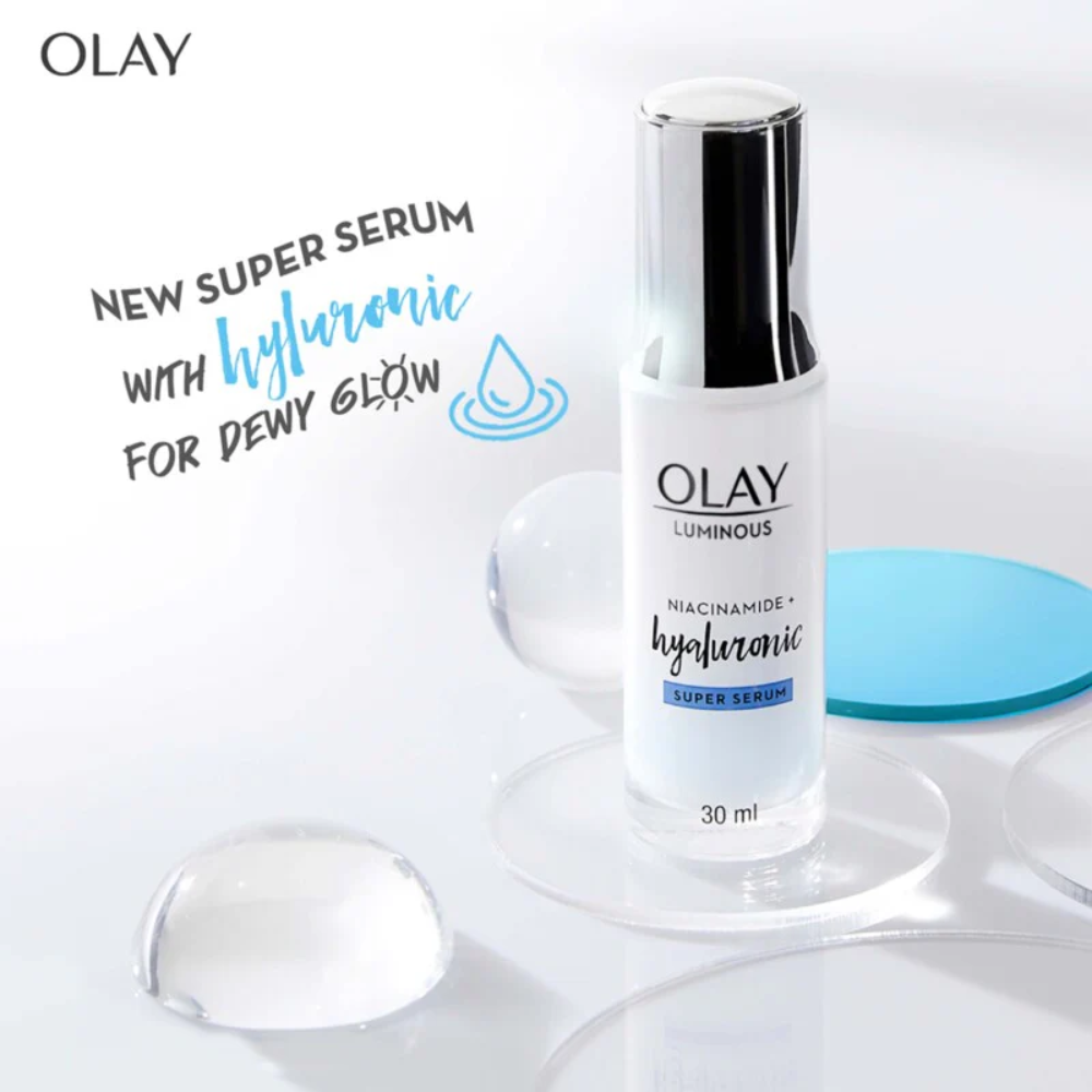 Olay Luminous Niacinamide + Hyaluronic Super Serum 30mL