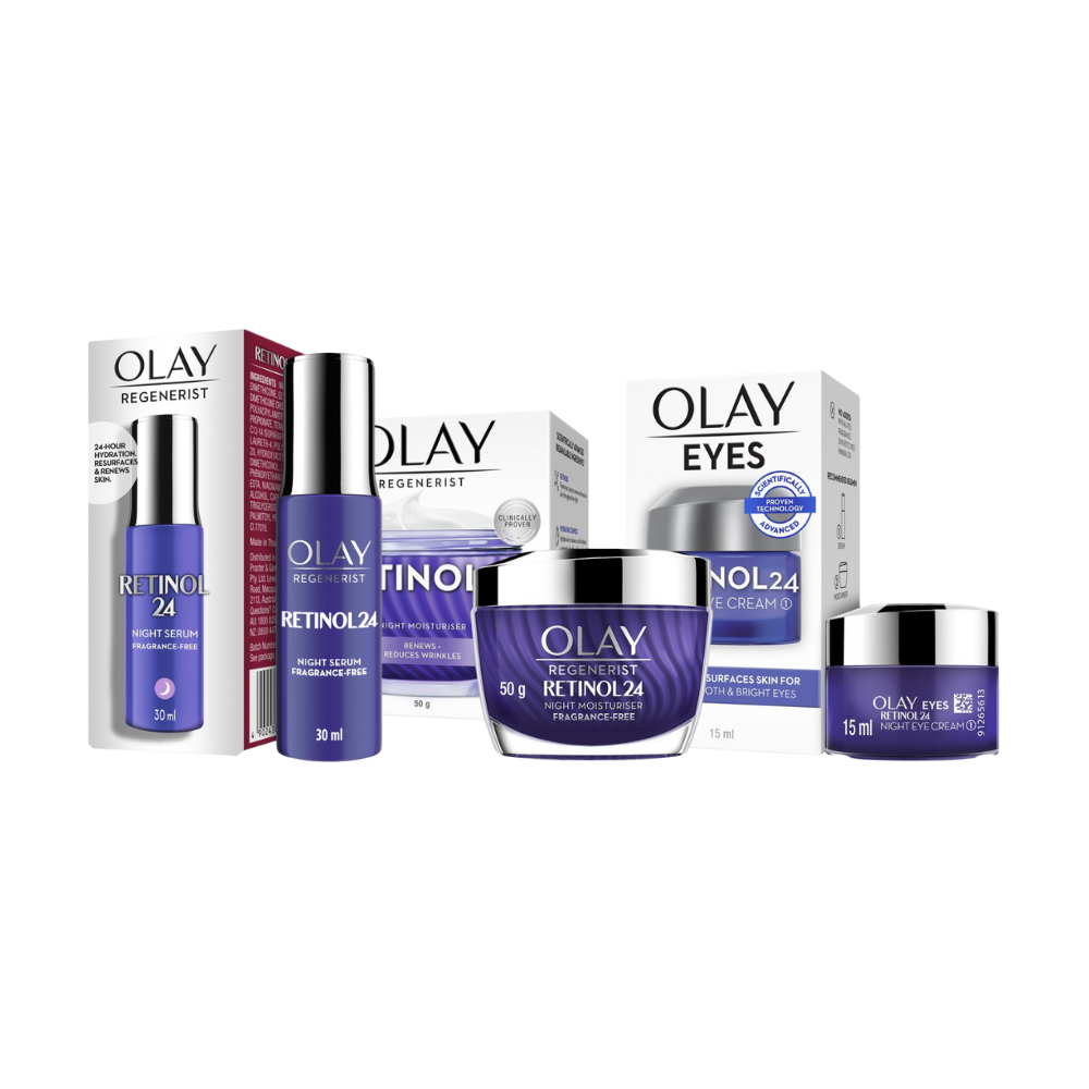 Olay Regenerist Retinol 24 3 Piece Night Routine Set