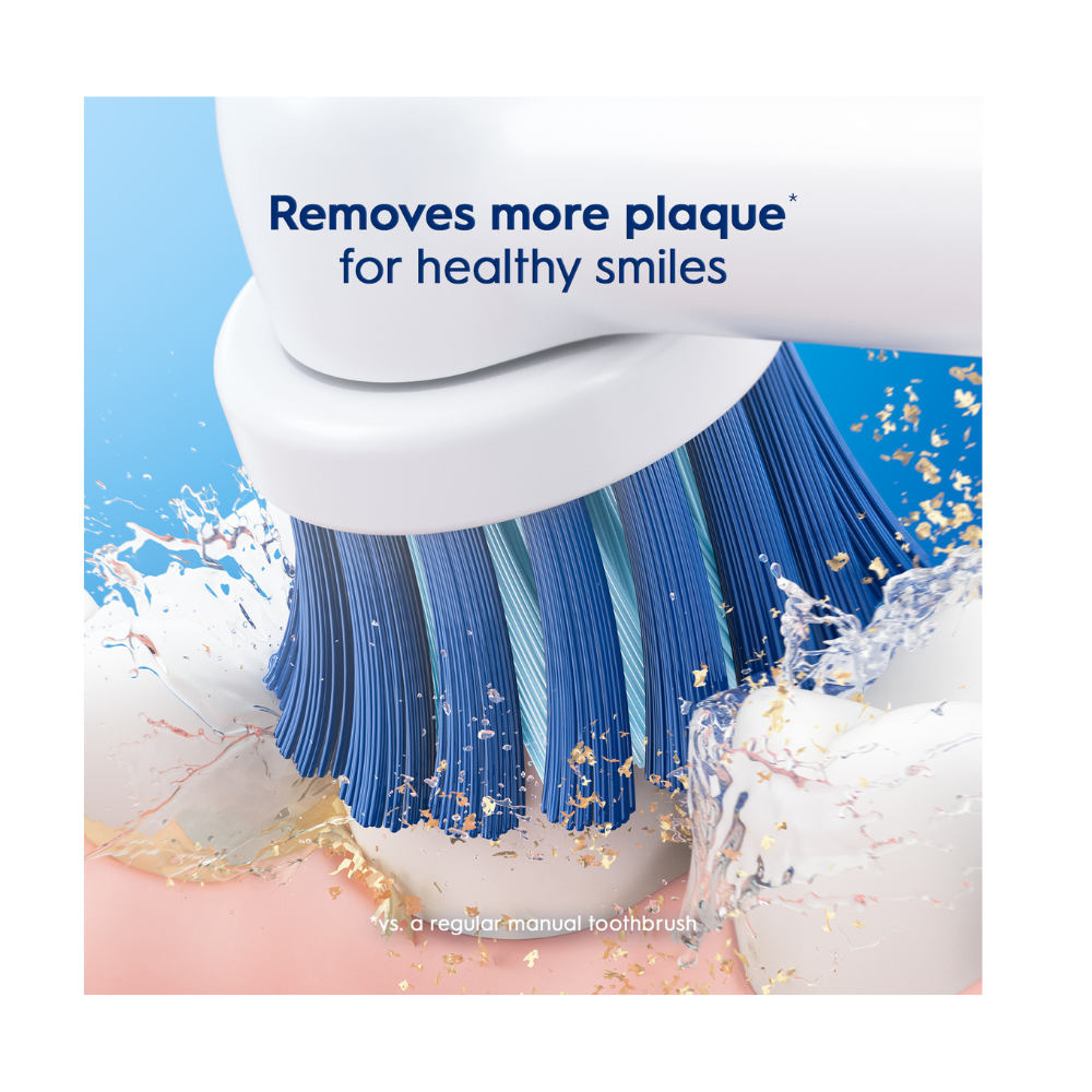 2 x Oral-B Sensitive Soft Clean Electric Toothbrush Head Refill 2 Pack