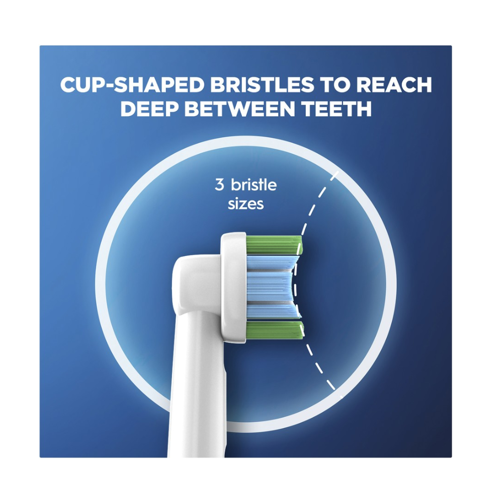 2 x Oral-B Precision Clean Electric Toothbrush Head Refill 8 Pack