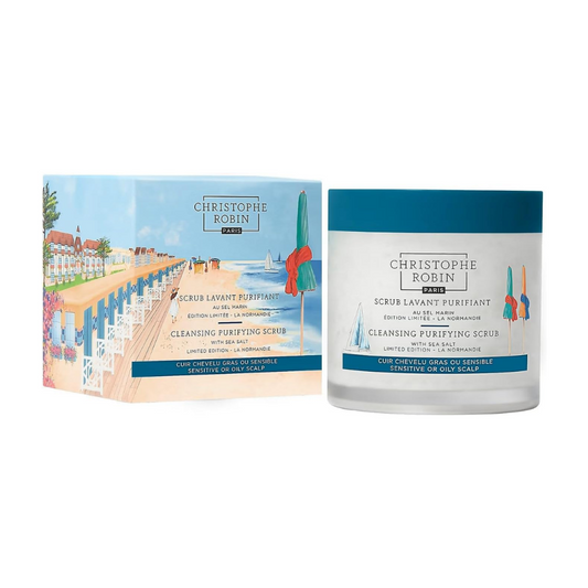 Christophe Robin Cleansing Purifying Scrub with Sea Salt 250mL - Limited Edition La Normandie