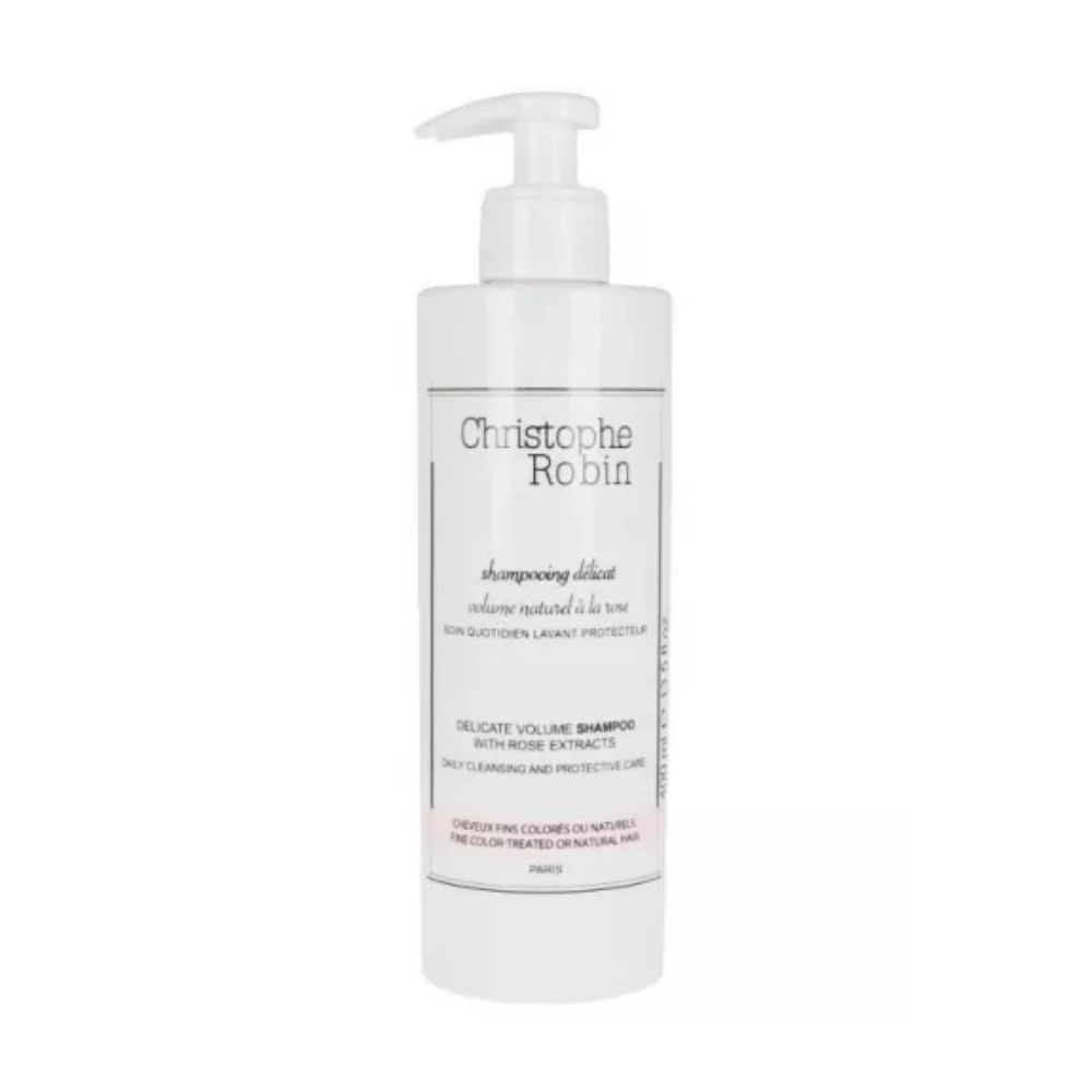 Christophe Robin Cleansing Volumizing Shampoo with Rose Extracts 1000mL