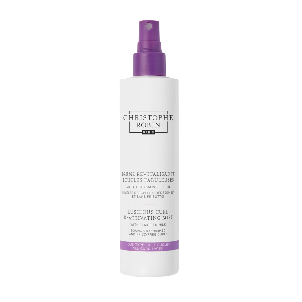 Christophe Robin Luscious Curl Reactivating Mist with Flaxseed Milk 150mL
