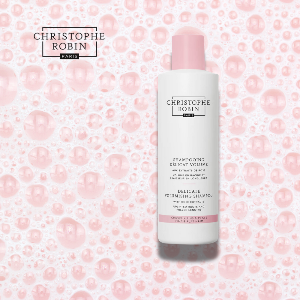 Christophe Robin Delicate Volumising Shampoo with Rose Extracts 250mL