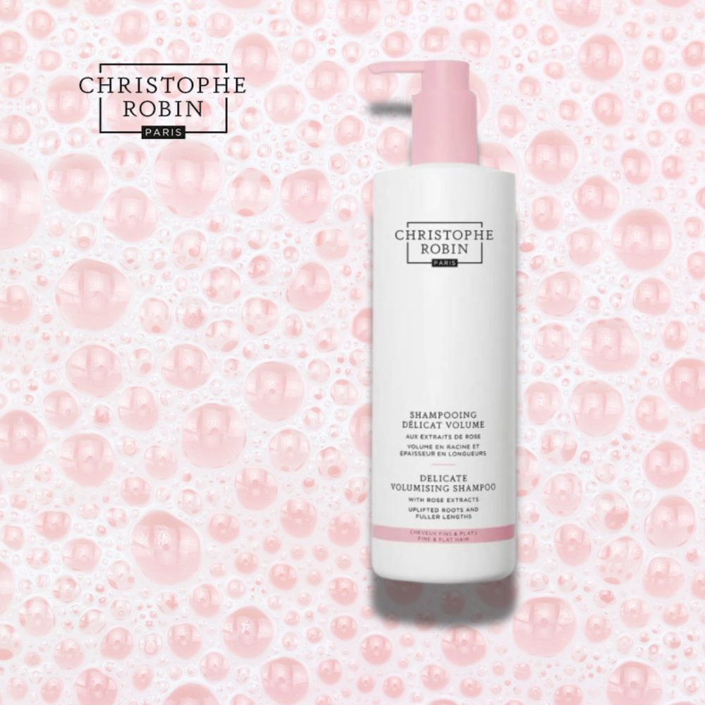 Christophe Robin Delicate Volumising Shampoo with Rose Extracts 500mL