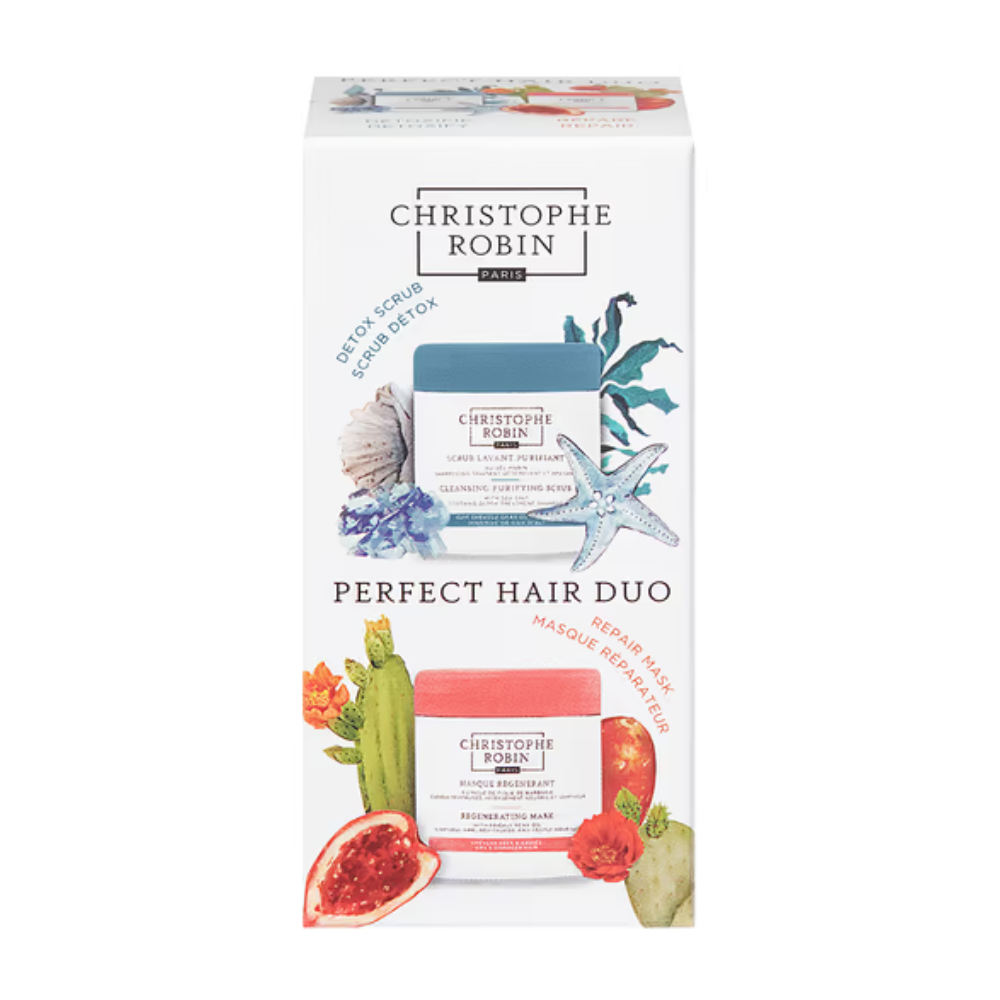 Christophe Robin Perfect Hair Scrub and Mask Duo Gift Set