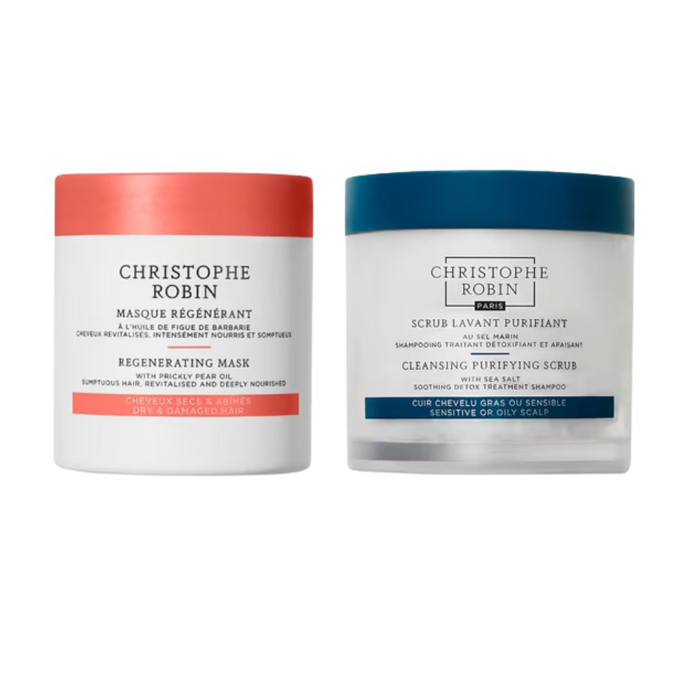 Christophe Robin Perfect Hair Scrub and Mask Duo Gift Set