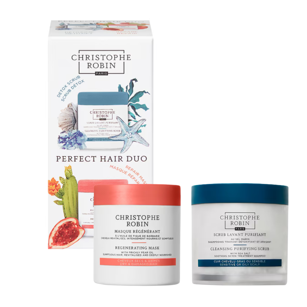 Christophe Robin Perfect Hair Scrub and Mask Duo Gift Set