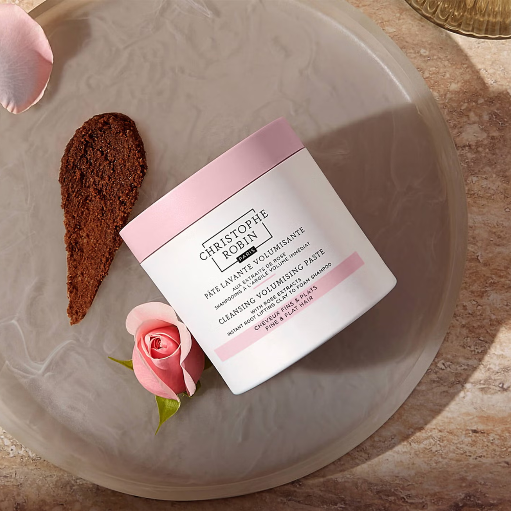 2 x Christophe Robin Cleansing Volumizing Paste Clay to Foam Shampoo 75mL