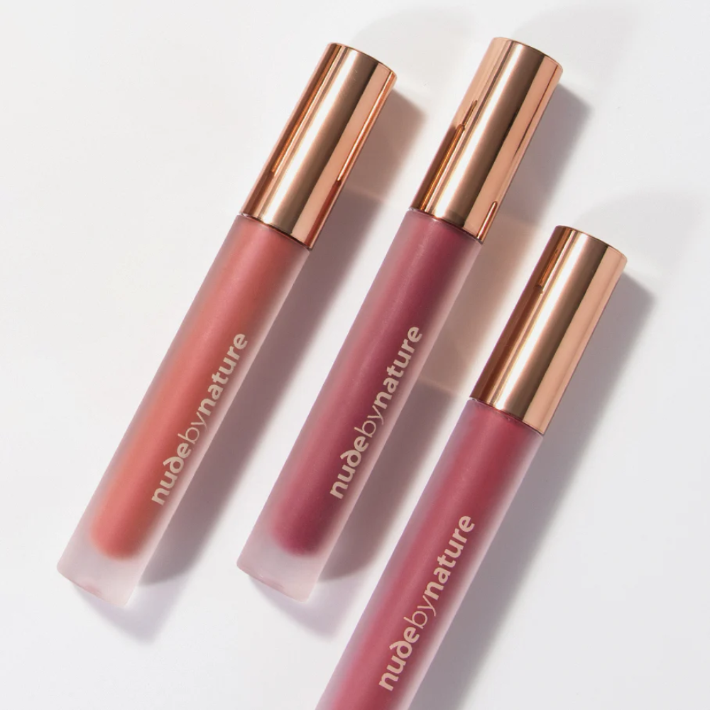 Nude by Nature Satin Liquid Lipstick 3.75mL - 08 Sienna