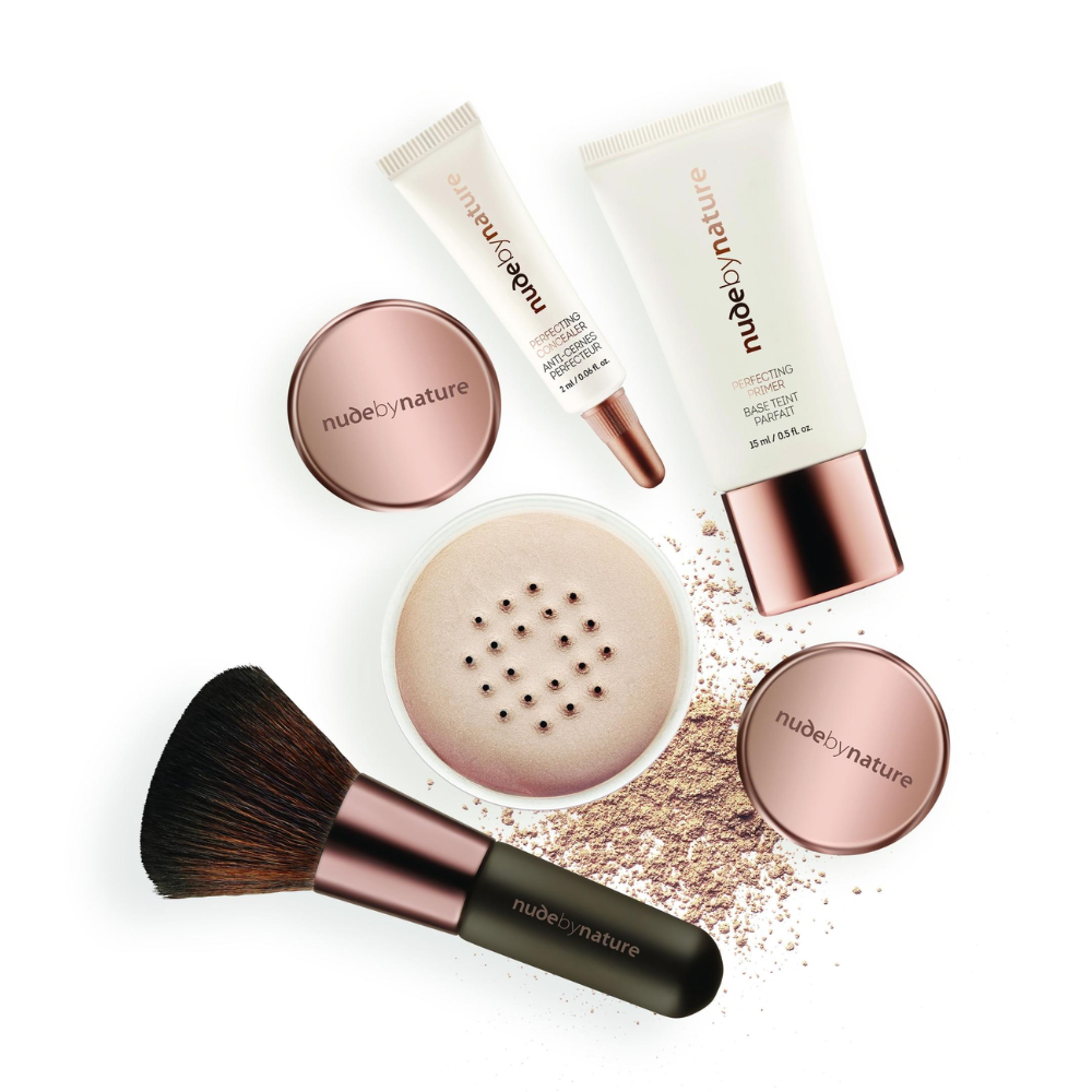 Nude by Nature Complexion Essentials Starter Kit - N6 Olive