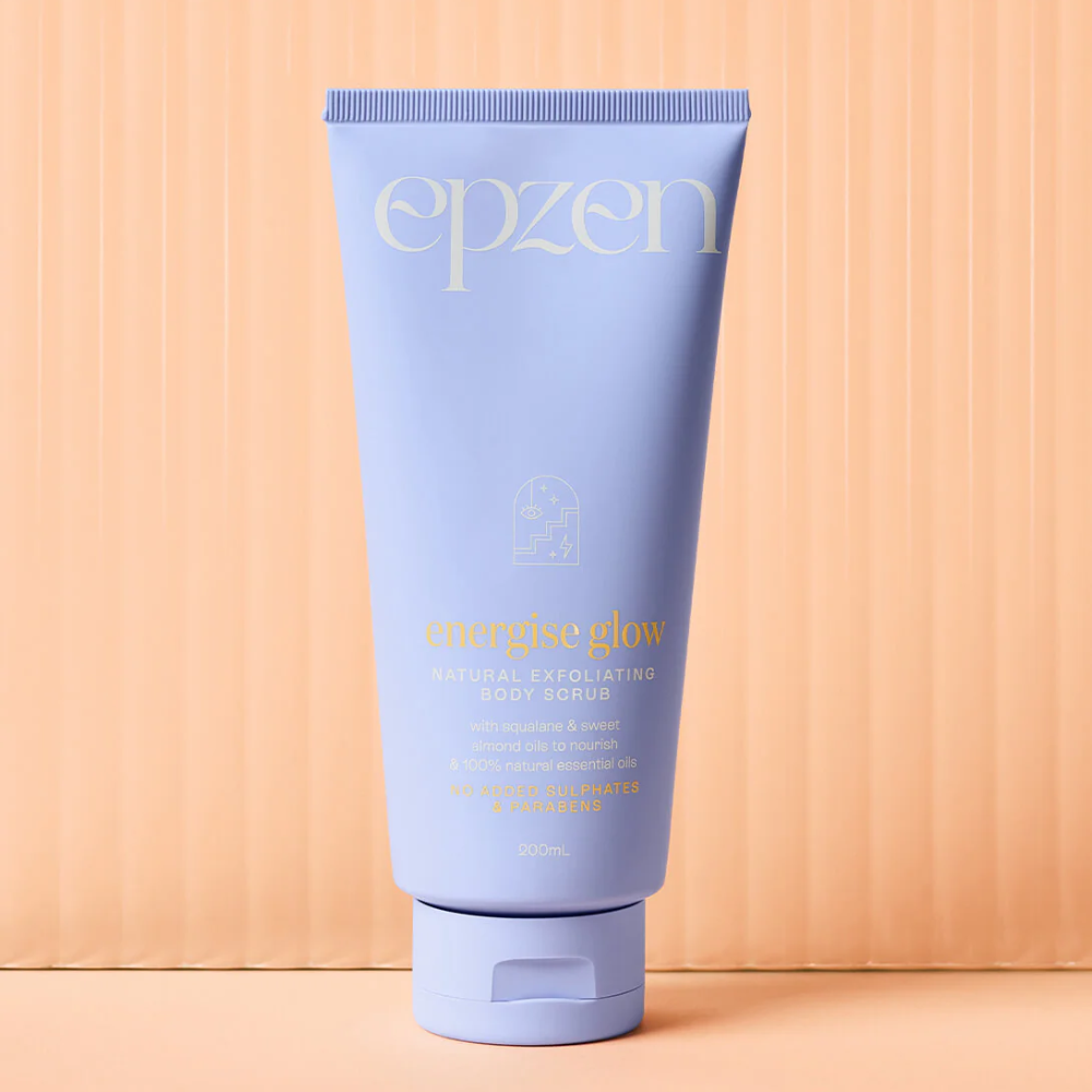 2 x Epzen Energise Glow Natural Exfoliating Body Scrub 200mL
