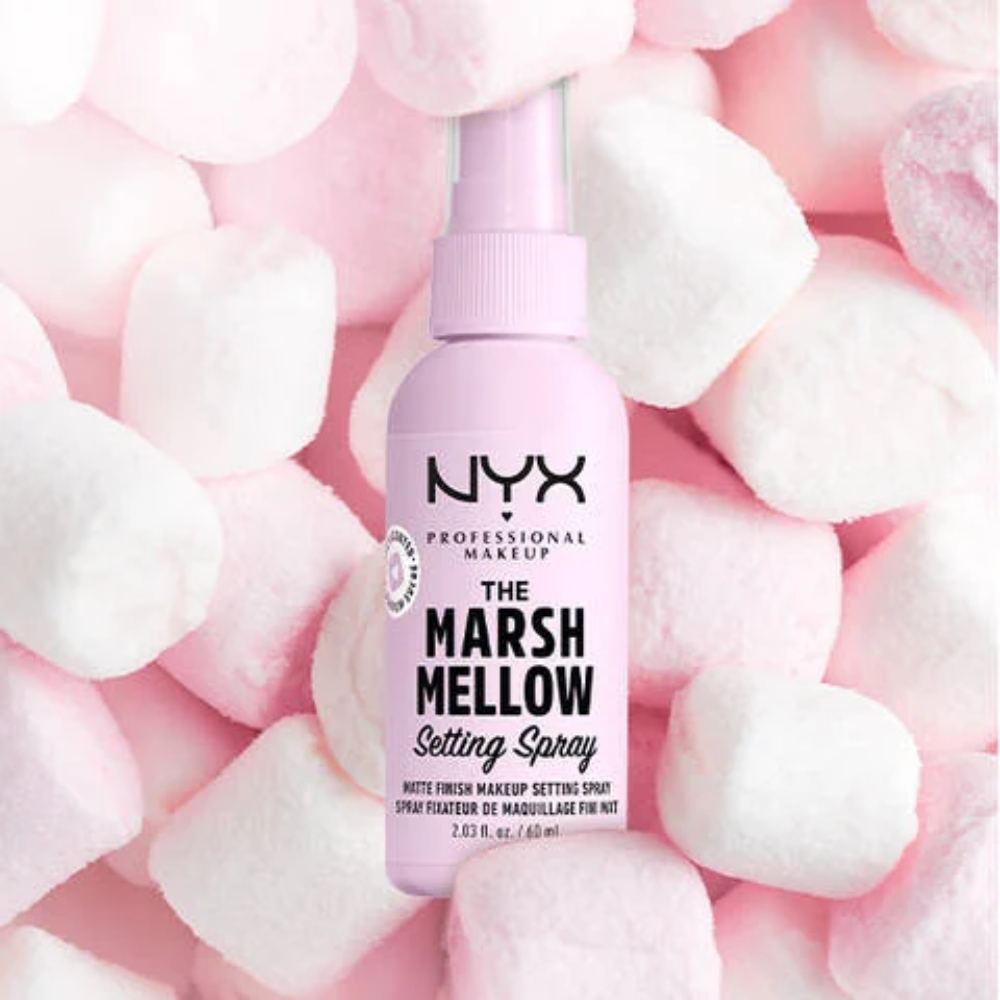 3 x NYX Professional Makeup The Marshmellow Setting Spray Matte Finish 18mL