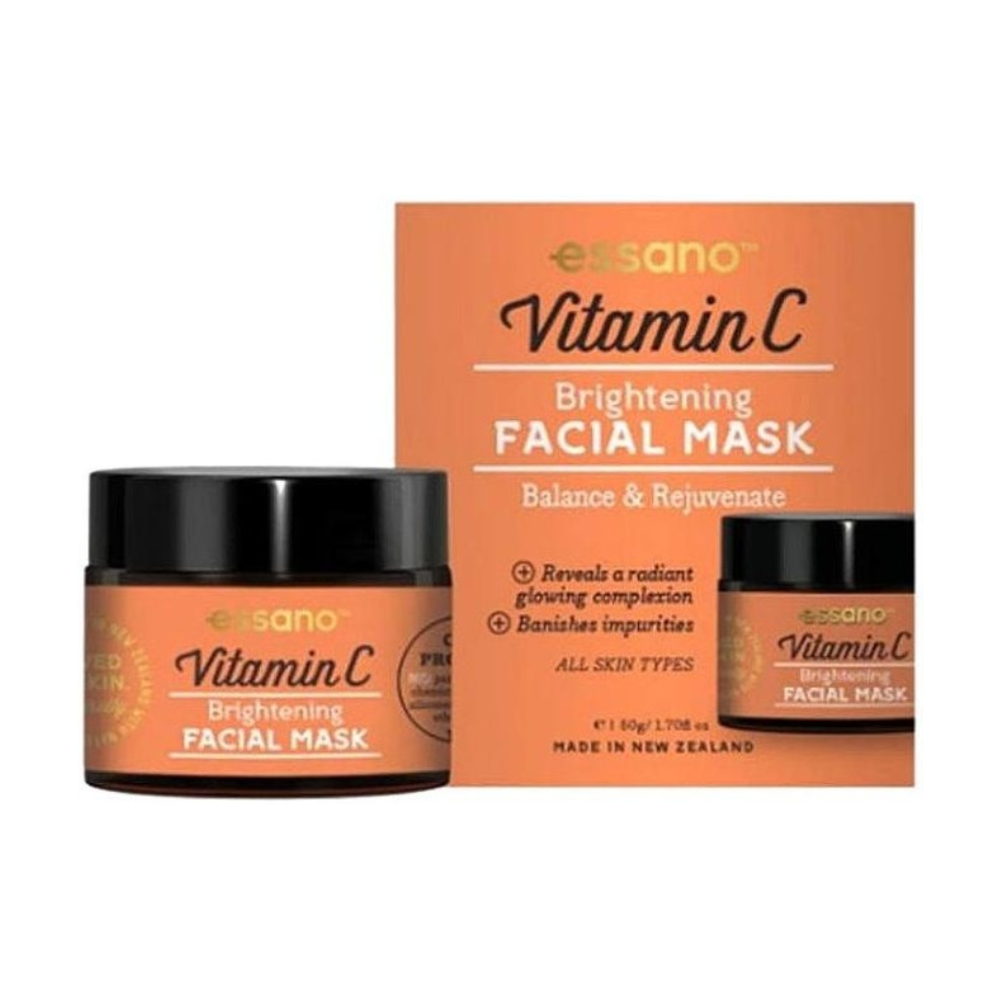 Essano Balance & Rejuvenate Vitamin C Brightening Facial Mask 50g