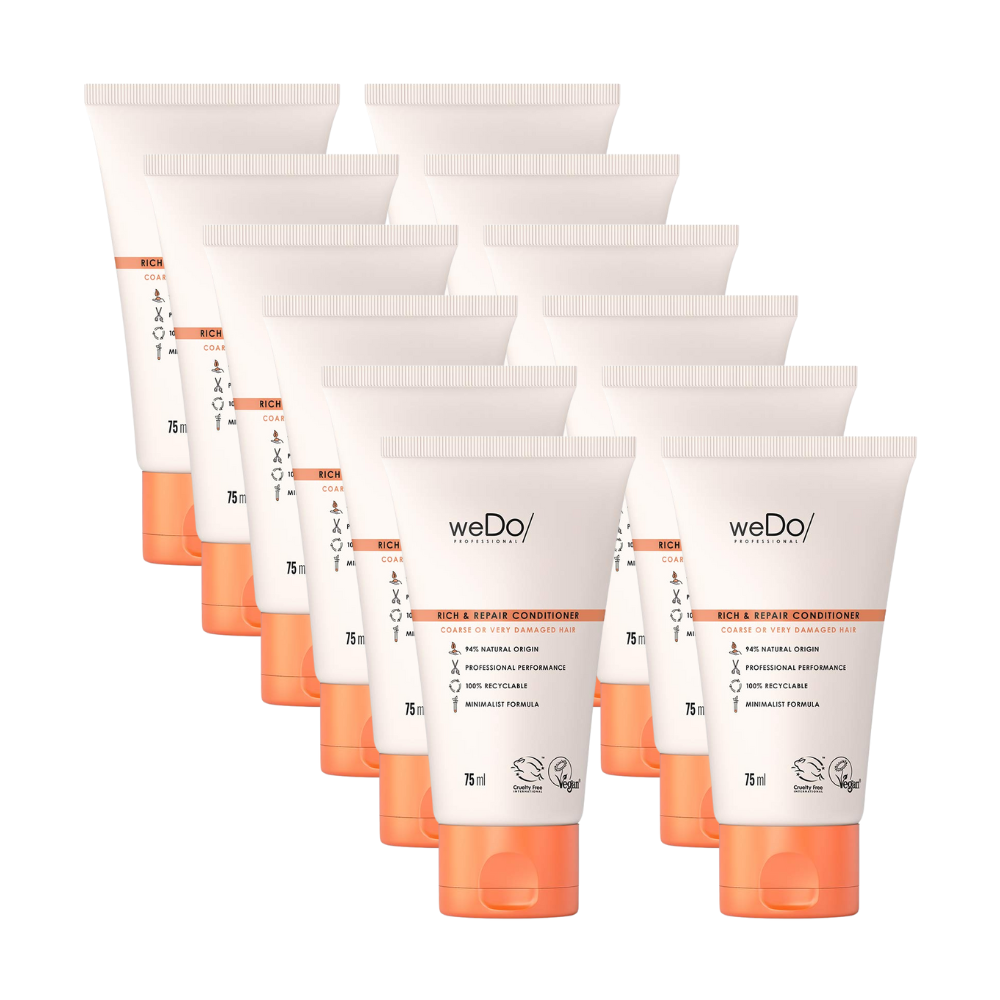 12 x weDo Professional Rich & Repair Conditioner 75mL