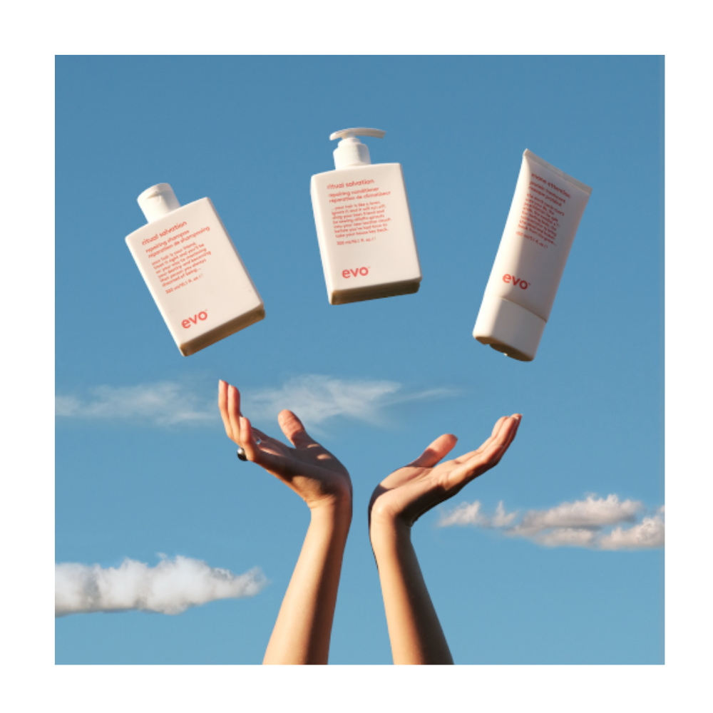Evo Ritual Salvation Repairing Shampoo & Conditioner 300mL Duo