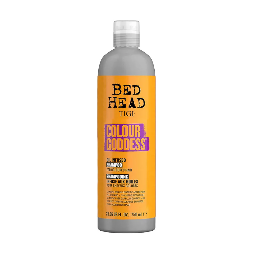 2 x TIGI Bed Head Colour Goddess Shampoo 750mL