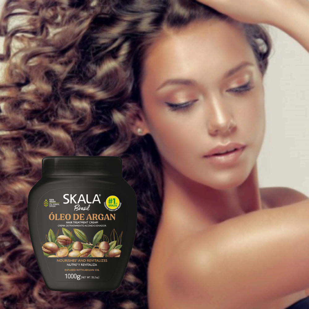 Skala Brasil Oleo De Argan Hair Treatment Conditioning Cream 1000g
