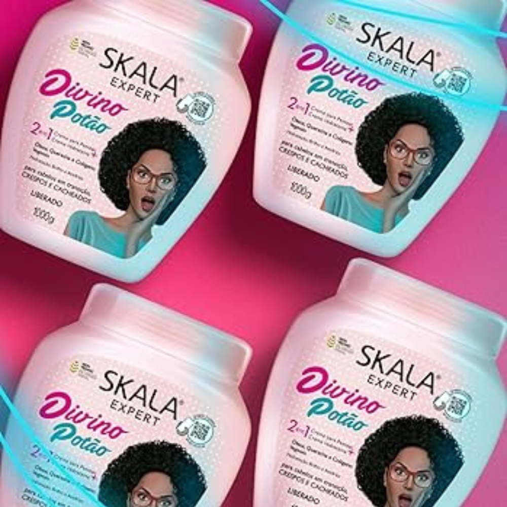 Skala Brasil Divino Potao Divine Curls 2-in-1 Hair Treatment Conditioning Cream 1000g