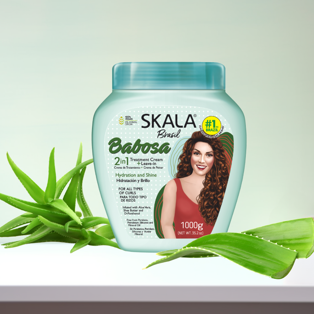Skala Brasil Babosa 2-in-1 Hair Treatment Conditioning Cream 1000g
