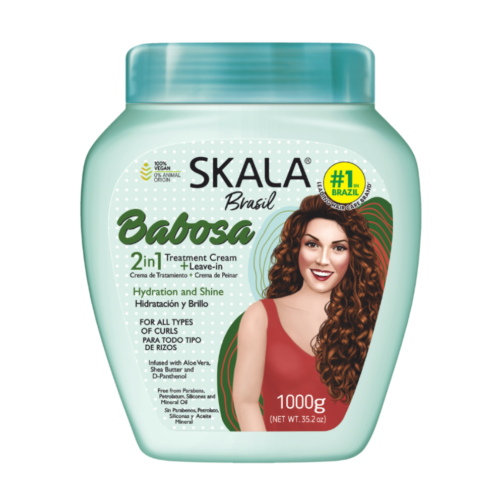 Skala Brasil Babosa 2-in-1 Hair Treatment Conditioning Cream 1000g