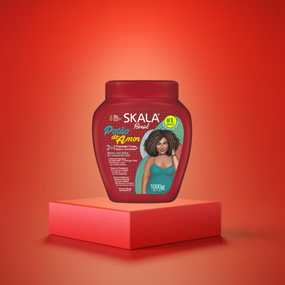 Skala Brasil Potao do Amor 2-in-1 Hair Treatment Conditioning Cream For Damaged Hair 1000g