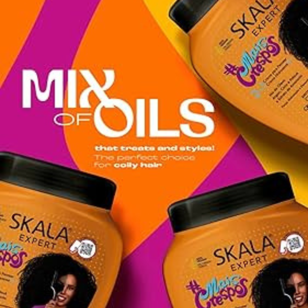 Skala Brasil Mais Crespos Super Curly 2-in-1 Hair Treatment Conditioning Cream 1000g