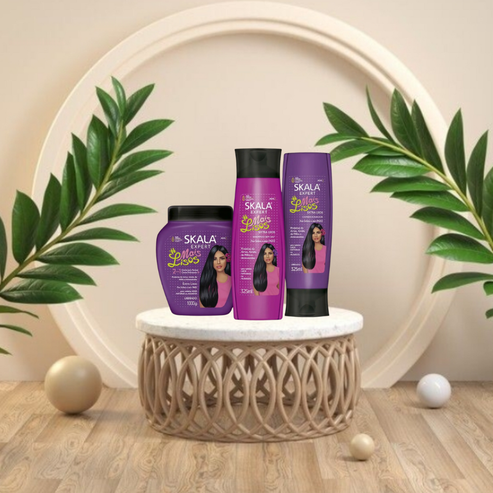 Skala Brasil Mais Lisos Straighter Hair Shampoo 325mL