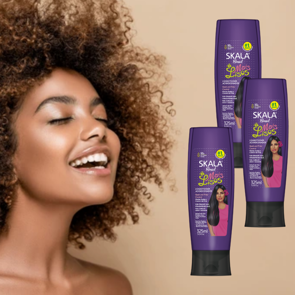 Skala Brasil Mais Lisos Straighter Hair Shampoo 325mL