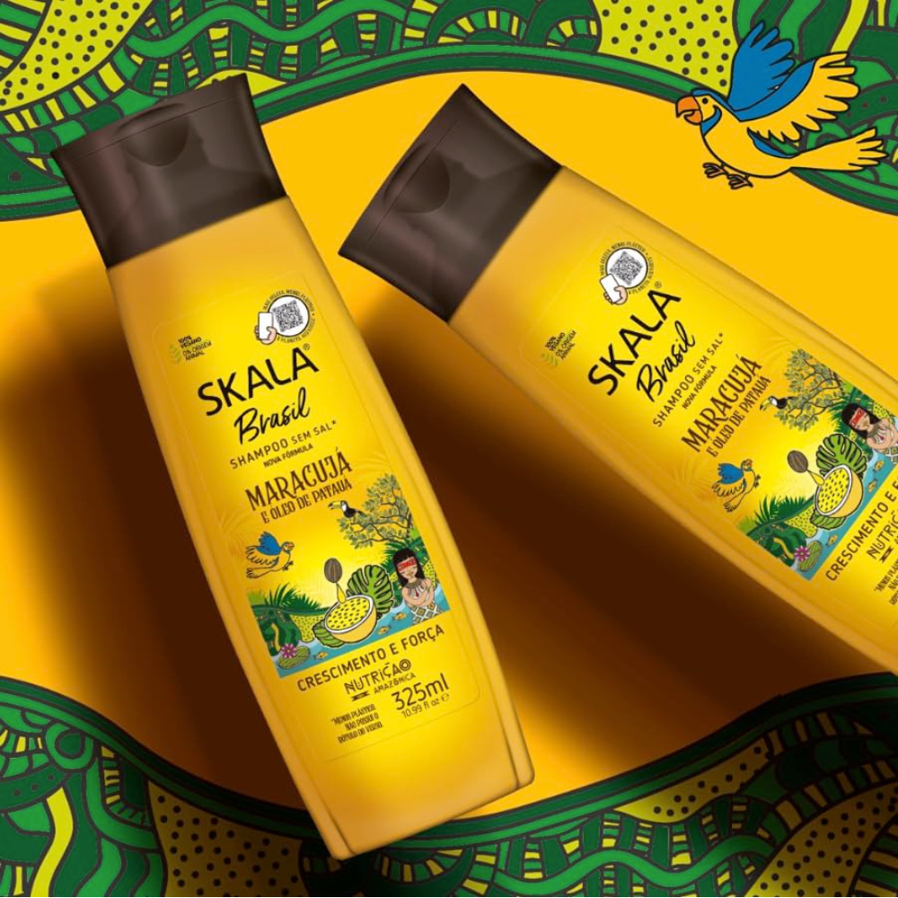 Skala Brasil Maracuja & Pataua Oil Shampoo 325mL