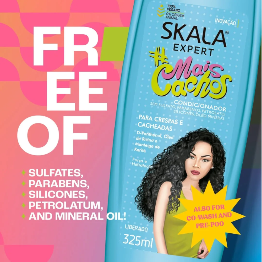 Skala Brasil Mais Cachos Perfect Curls Conditioner 325mL